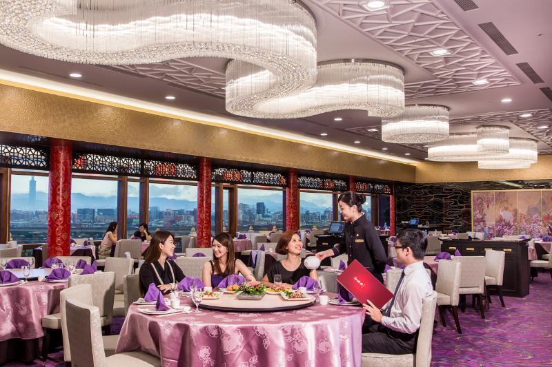 The Grand Hotel Taipei Exterior foto The restaurant